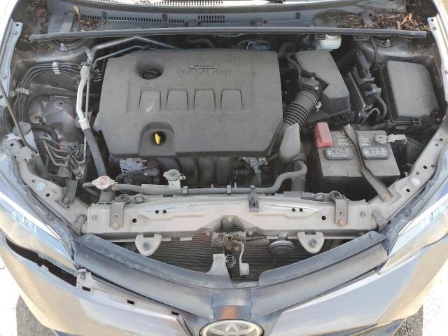 2T1BURHE6KC231916 - 2019 TOYOTA COROLLA L CHARCOAL photo 11