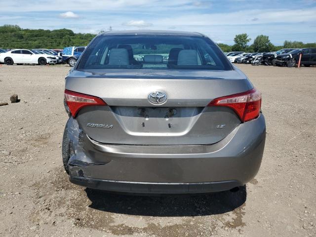 2T1BURHE6KC231916 - 2019 TOYOTA COROLLA L CHARCOAL photo 6