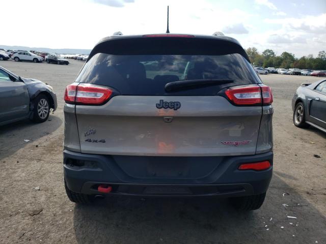 1C4PJMBB8GW331496 - 2016 JEEP CHEROKEE TRAILHAWK GRAY photo 6