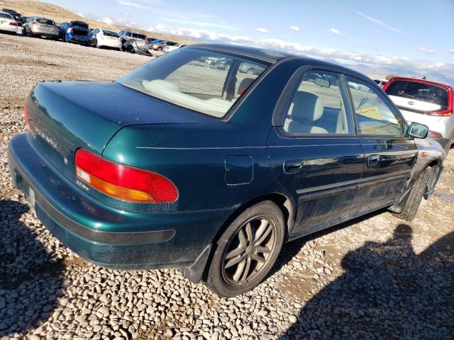 JF1GC4555TH511250 - 1996 SUBARU IMPREZA LX GREEN photo 3