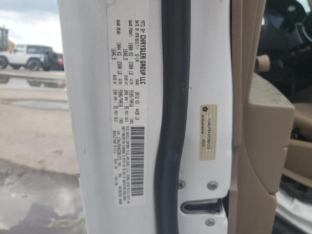 1C4NJPBAXED881372 - 2014 JEEP PATRIOT SPORT WHITE photo 12