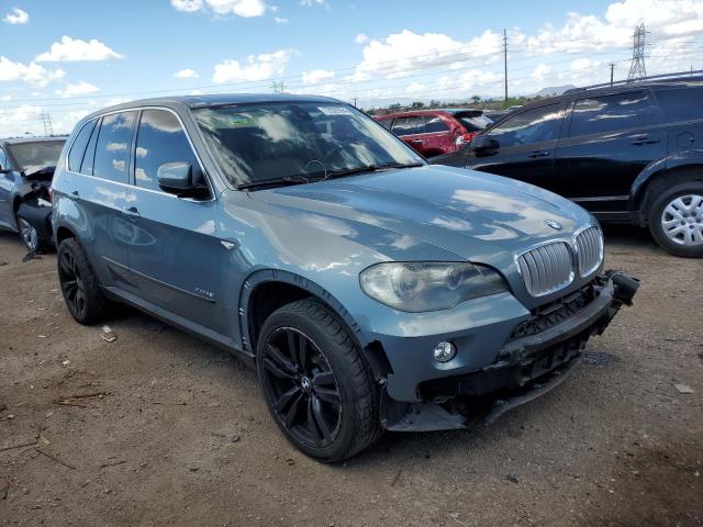 5UXFE8C56AL310623 - 2010 BMW X5 XDRIVE48I TEAL photo 4
