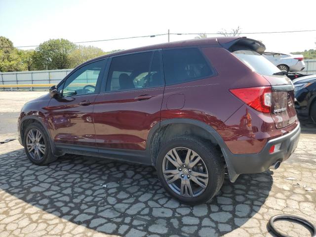 5FNYF8H55MB007937 - 2021 HONDA PASSPORT EXL RED photo 2