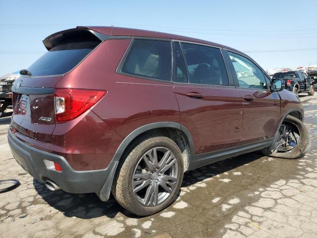 5FNYF8H55MB007937 - 2021 HONDA PASSPORT EXL RED photo 3