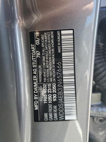 WDDSJ4EB3JN657666 - 2018 MERCEDES-BENZ CLA 250 Մոխրագույն լուսանկար 12