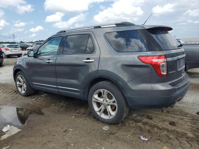 1FM5K8F86FGB82939 - 2015 FORD EXPLORER LIMITED GRAY photo 2