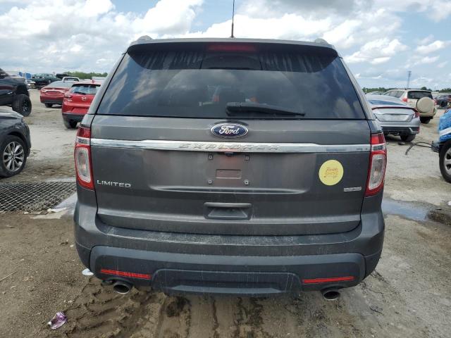 1FM5K8F86FGB82939 - 2015 FORD EXPLORER LIMITED GRAY photo 6