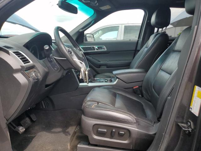 1FM5K8F86FGB82939 - 2015 FORD EXPLORER LIMITED GRAY photo 7