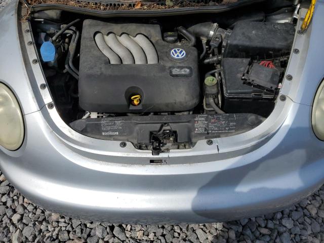 3VWCB21C22M462424 - 2002 VOLKSWAGEN NEW BEETLE GLS Gümüş foto 11