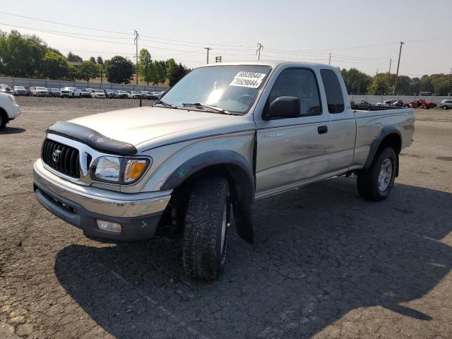 5TESN92N42Z027230 - 2002 TOYOTA TACOMA XTRACAB PRERUNNER ვერცხლისფერი ფოტო 1