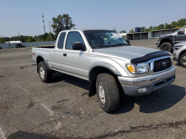 5TESN92N42Z027230 - 2002 TOYOTA TACOMA XTRACAB PRERUNNER ვერცხლისფერი ფოტო 4