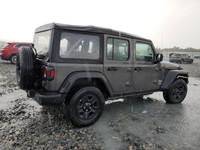 1C4HJXDGXLW271035 - 2020 JEEP WRANGLER U SPORT رمادي صورة 3