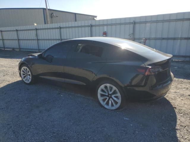5YJ3E1EA5PF451975 - 2023 TESLA MODEL 3 BLACK photo 2