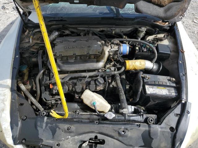 1HGCM82634A006233 - 2004 HONDA ACCORD EX WHITE photo 11