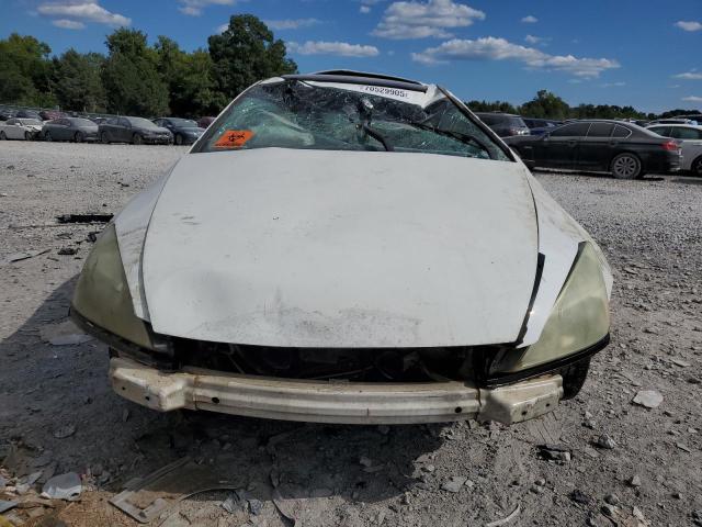 1HGCM82634A006233 - 2004 HONDA ACCORD EX WHITE photo 5