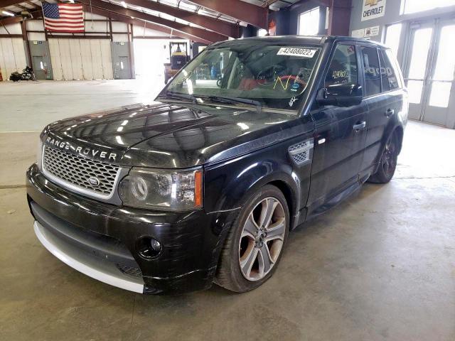 SALSP2E48BA286620 - 2011 LAND ROVER RANGE ROVE AUTOBIOGRAPHY BLACK photo 2