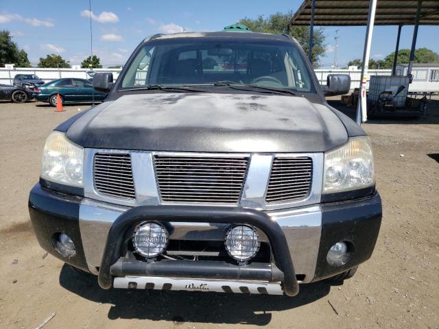 1N6BA07B15N557388 - 2005 NISSAN TITAN XE BLUE photo 5