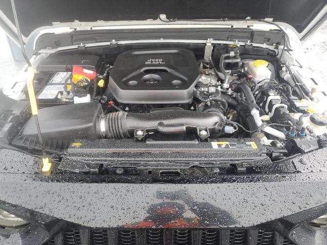 1C4HJXEN0NW163393 - 2022 JEEP WRANGLER U SAHARA 白色 照片 11