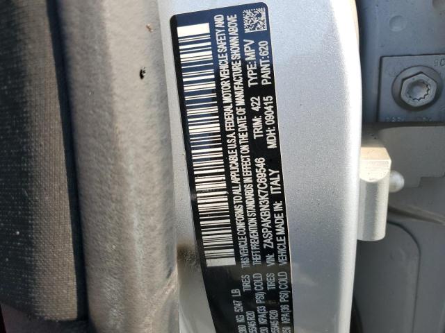 ZASPAKBN3K7C69546 - 2019 ALFA ROMEO STELVIO TI SILVER photo 13