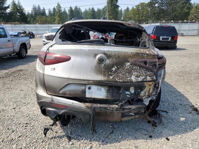 ZASPAKBN3K7C69546 - 2019 ALFA ROMEO STELVIO TI SILVER photo 6