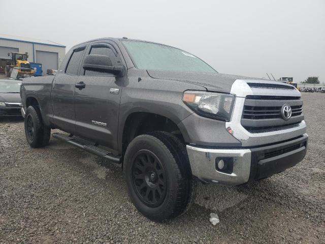 5TFUW5F19FX468564 - 2015 TOYOTA TUNDRA DOUBLE CAB SR/SR5 GRAY photo 4