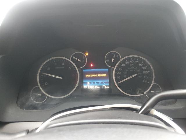 5TFUW5F19FX468564 - 2015 TOYOTA TUNDRA DOUBLE CAB SR/SR5 GRAY photo 9