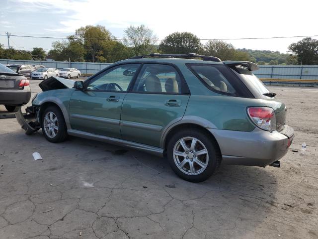 JF1GG68696H821961 - 2006 SUBARU IMPREZA OUTBACK SPORT GREEN photo 2