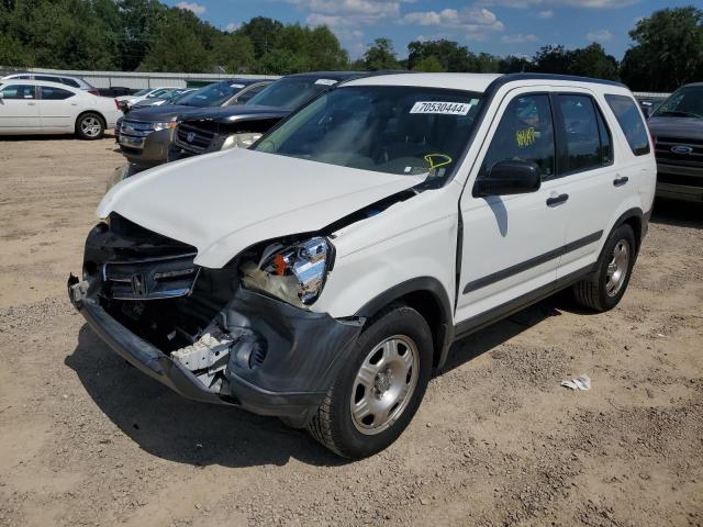 SHSRD68505U300489 - 2005 HONDA CR-V LX WHITE photo 1