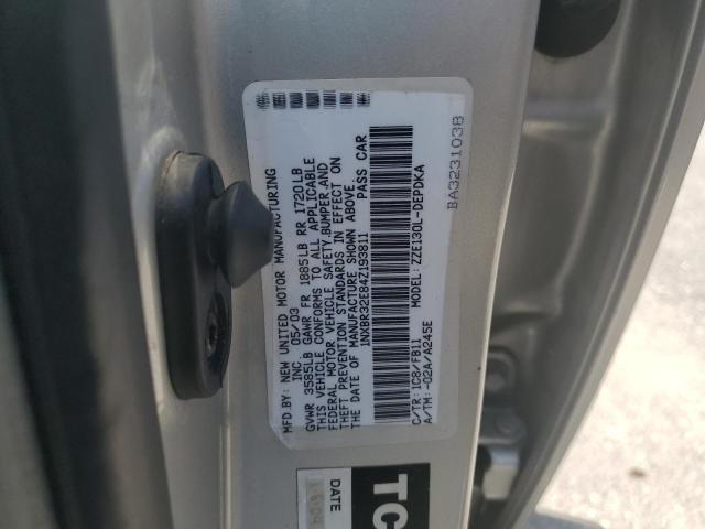 1NXBR32E84Z193811 - 2004 TOYOTA COROLLA CE Gümüş foto 12