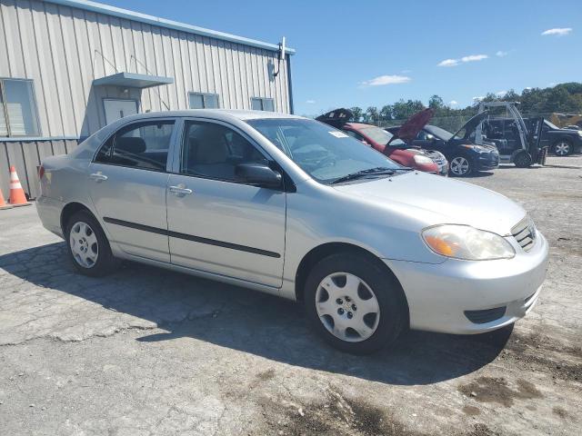 1NXBR32E84Z193811 - 2004 TOYOTA COROLLA CE Gümüş foto 4