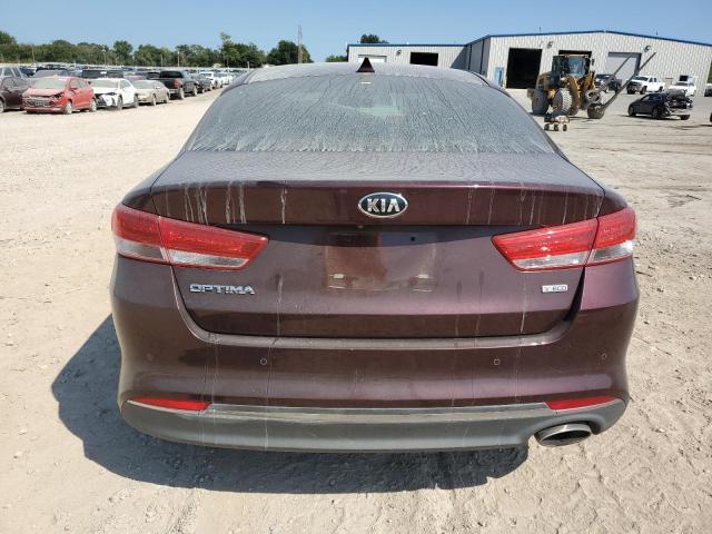 5XXGT4L13GG102841 - 2016 KIA OPTIMA LX PURPLE photo 6