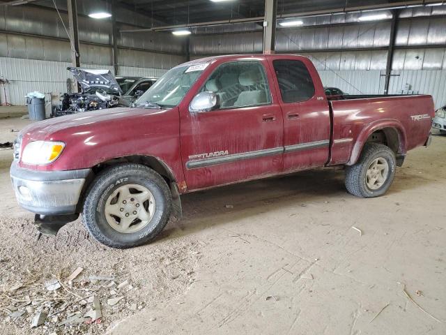 5TBBT4416YS005540 - 2000 TOYOTA TUNDRA ACCESS CAB RED photo 1