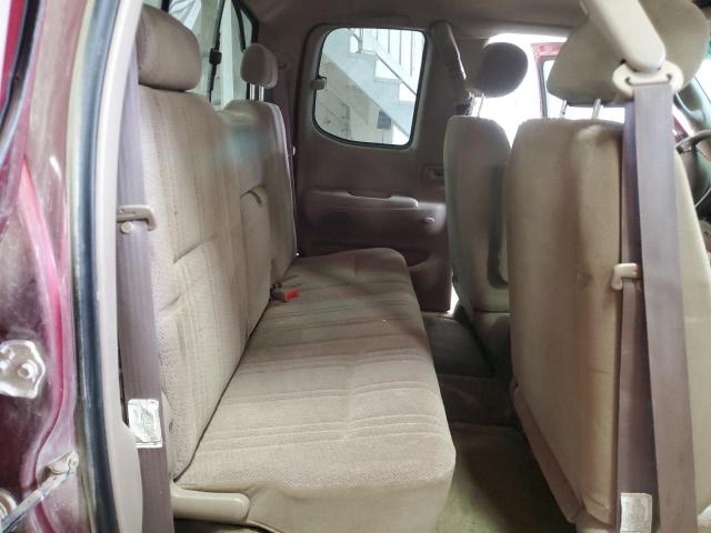 5TBBT4416YS005540 - 2000 TOYOTA TUNDRA ACCESS CAB წითელი ფოტო 10