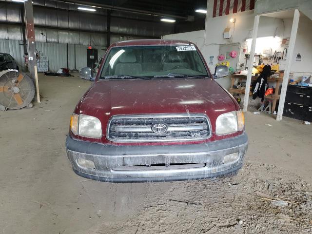 5TBBT4416YS005540 - 2000 TOYOTA TUNDRA ACCESS CAB RED photo 5