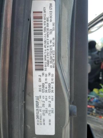 3C6JD6AT7CG218173 - 2012 DODGE RAM 1500 ST BLACK photo 12