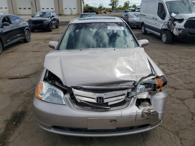 1HGES26751L069722 - 2001 HONDA CIVIC EX Qızıl foto 5