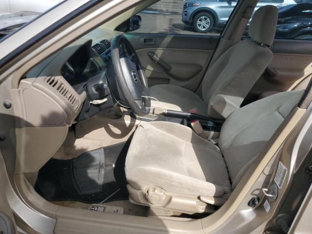 1HGES26751L069722 - 2001 HONDA CIVIC EX Qızıl foto 7