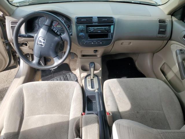 1HGES26751L069722 - 2001 HONDA CIVIC EX Qızıl foto 8