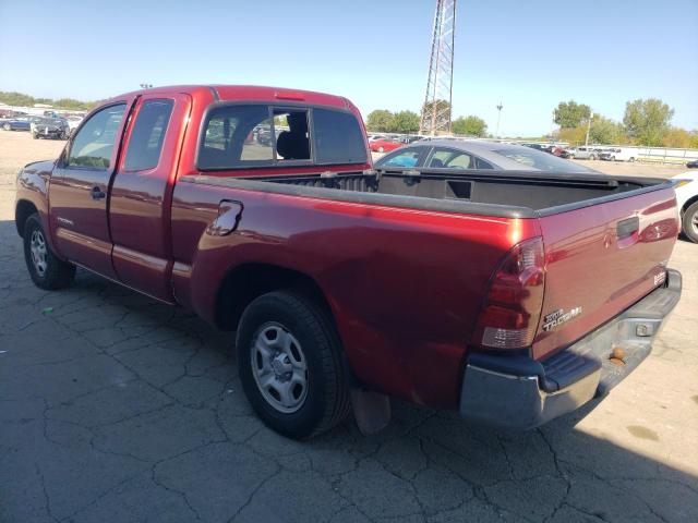 5TETX22N27Z334621 - 2007 TOYOTA TACOMA ACCESS CAB წითელი ფოტო 2