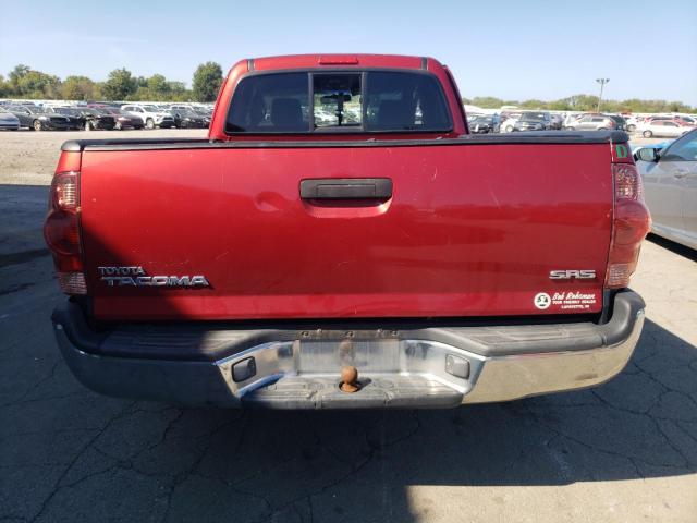 5TETX22N27Z334621 - 2007 TOYOTA TACOMA ACCESS CAB წითელი ფოტო 6