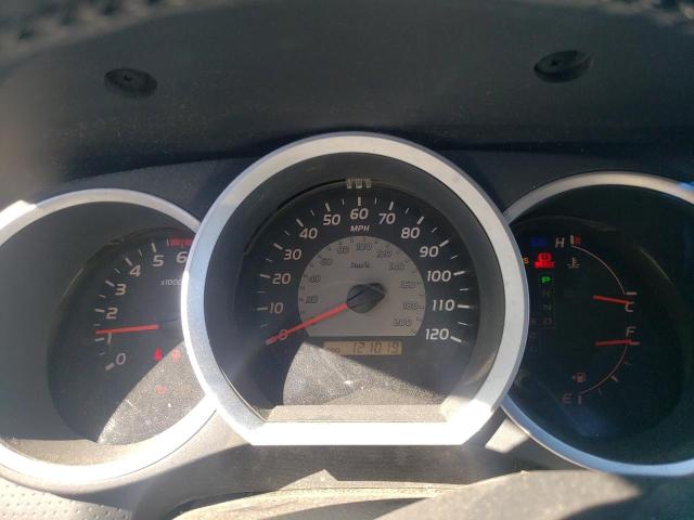 5TETX22N27Z334621 - 2007 TOYOTA TACOMA ACCESS CAB წითელი ფოტო 9