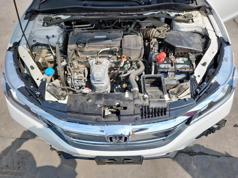 1HGCR2F85GA054203 - 2016 HONDA ACCORD EXL WHITE photo 11