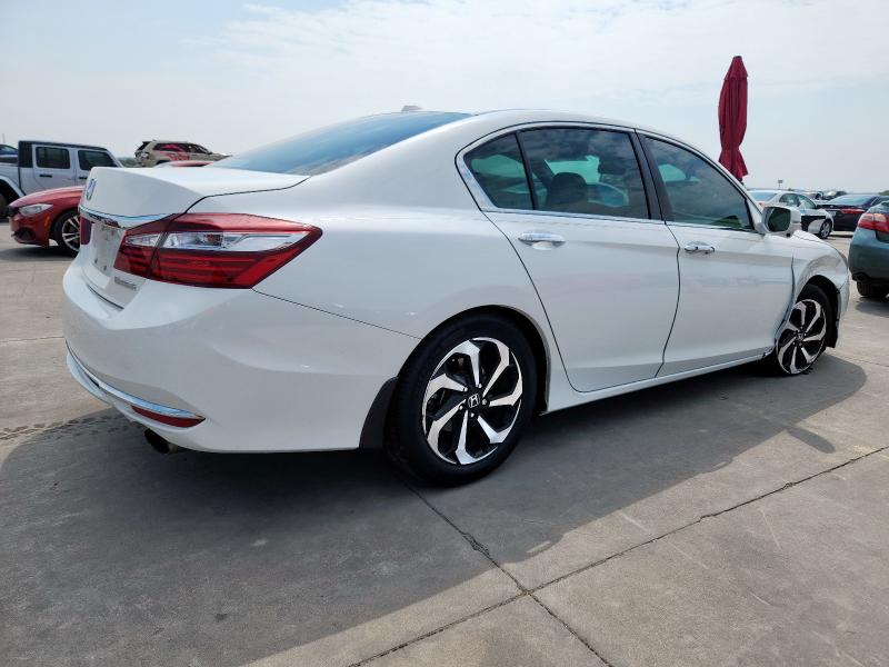 1HGCR2F85GA054203 - 2016 HONDA ACCORD EXL WHITE photo 3