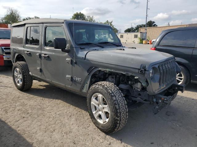 1C4HJXDG9KW557196 - 2019 JEEP WRANGLER U SPORT GRAY photo 4