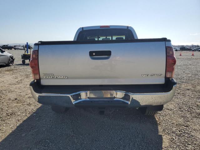 5TEUU42NX8Z535595 - 2008 TOYOTA TACOMA ACCESS CAB SILVER photo 6
