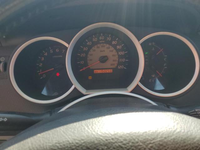 5TEUU42NX8Z535595 - 2008 TOYOTA TACOMA ACCESS CAB SILVER photo 9