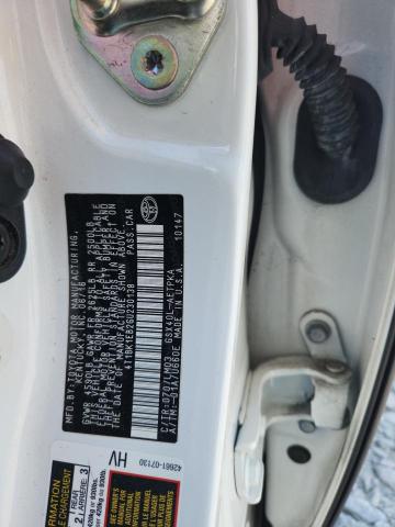 4T1BK1EB2GU230138 - 2016 TOYOTA AVALON XLE WHITE photo 12