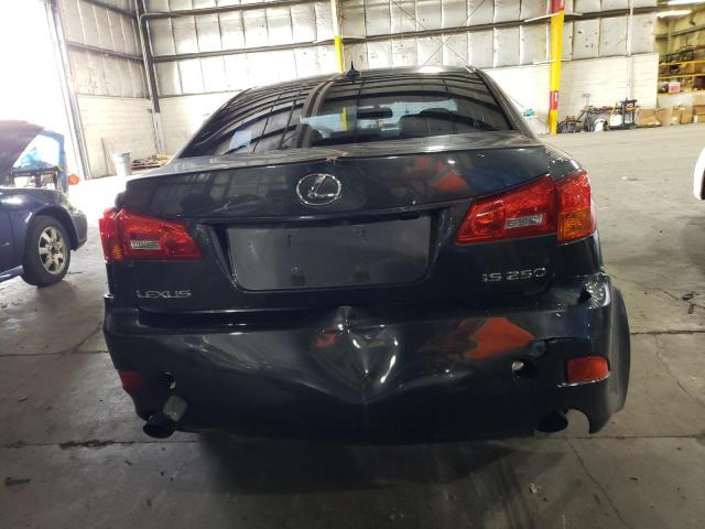 JTHBK262382074079 - 2008 LEXUS IS 250 BLACK photo 6