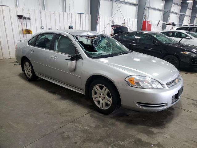 2G1WB5E33C1236552 - 2012 CHEVROLET IMPALA LT ვერცხლისფერი ფოტო 4