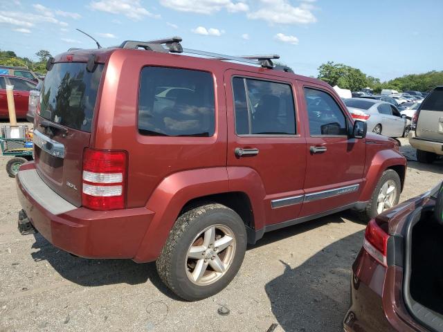 1J8GN58K98W283762 - 2008 JEEP LIBERTY LIMITED MAROON photo 3